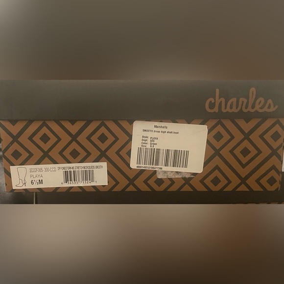 Charles by Charles David Green Playa Slouchy High Heel Tall Boot - Picture 4 of 4